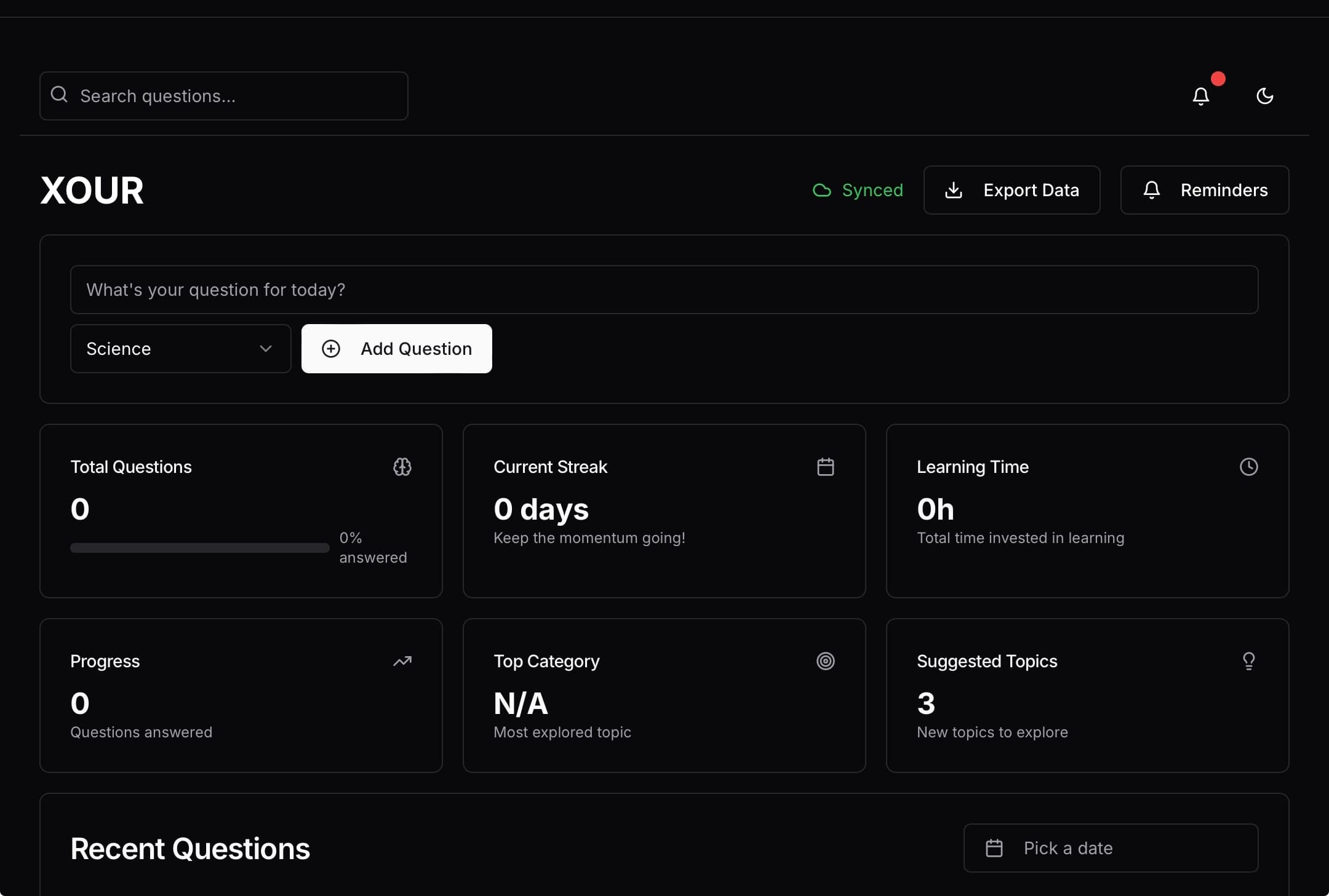 Intuitive Home Dashboard